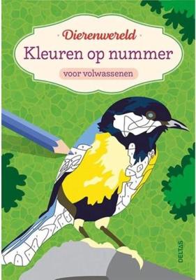Kleuren op nummer - Dierenwereld