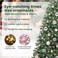 VidaXL Kunstmatige inklapbare kerstboom groen 120 cm pvc en metaal - thumbnail