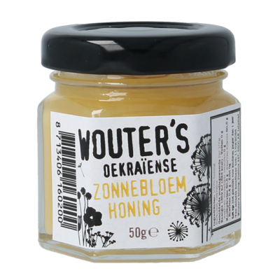 Wouters UA zonnebloemhoning 50 Gram