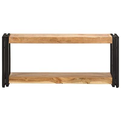 VidaXL Tv-meubel 90x30x40 cm massief acaciahout