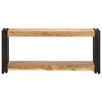 VidaXL Tv-meubel 90x30x40 cm massief acaciahout - thumbnail