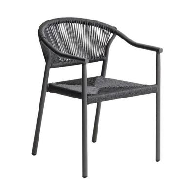 Kave Home Livadia tuinstoel Grafiet