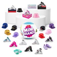 Mini Brands Sneakers enkele capsule, echte miniatuur sneakermerken, verzamelspeelgoed, capsules van 5 mysterieuze miniatuur sneakermerken en accessoires, kinderen, tieners, volwassenen en verzamelaars - thumbnail