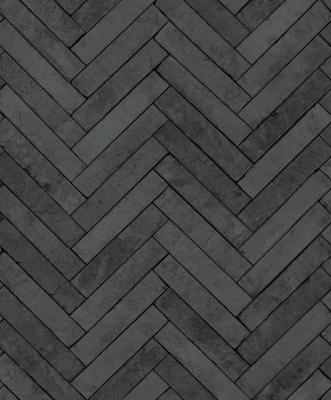 Noordwand Textura Behang met visgraatverband bakstenen - 1545761