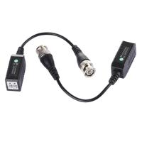 2 stuks HD 302B coaxiale CVI/TVI/AHD 1CH passieve transceiver video balun - thumbnail