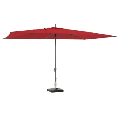 Parasol Rectangle 400x300 cm Brick rood