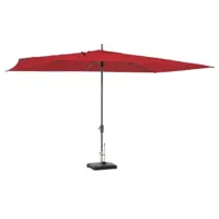 Parasol Rectangle 400x300 cm Brick rood - thumbnail