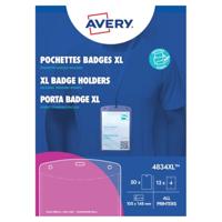 Avery-Zweckform 4834XL Insteekplaatje naamplaatje (b x h) 148 mm x 105 mm 50 stuk(s) - thumbnail