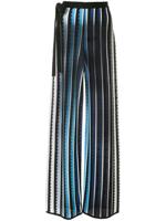 Mary Katrantzou scalloped knitted trousers - Blue - thumbnail