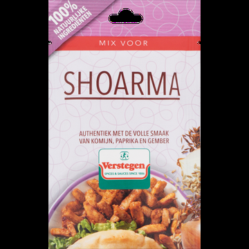 Verstegen Mix voor Shoarma 30 g bij Jumbo Verstegen Mix voor Shoarma 30 g bij Jumbo