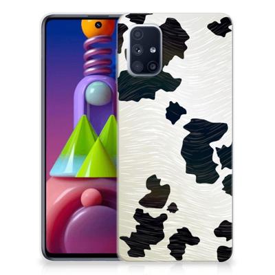 Samsung Galaxy M51 | TPU Hoesje | Koeienvlekken