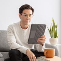 Folio Touch - Toetsenbord en foliobehuizing - met trackpad - backlit - Apple Smart connector - AZERTY - Frans - thumbnail