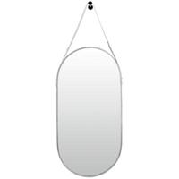 Len-Fra wandspiegel miami ii zilverkleurig 50 x 100 cm | 2 stuks - thumbnail