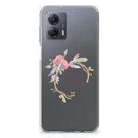 Motorola Moto G53 Telefoonhoesje met Naam Boho Text - thumbnail