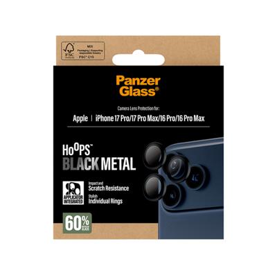PanzerGlass neu PG43455 Cameraprotector (glas) IPhone 17 Pro, IPhone 17 Pro Max, iPhone 16 Pro, iPhone 16 Pro Max 1 stuk(s) Krasvast - thumbnail