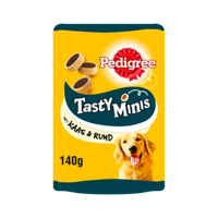 Pedigree Tasty Minis Cheesy Bites met kaas en rund hondensnacks 6 x 140 g - thumbnail
