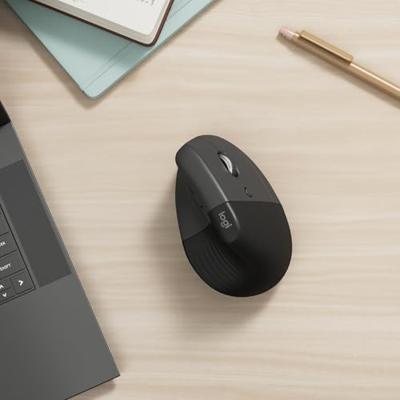 Logitech Lift verticale muis grijs