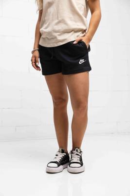 Nike Sportswear Club Fleece Broekje Dames - Maat XS - Kleur: Zwart | Soccerfanshop Nike Sportswear Club Fleece Broekje Dames - Maat XS - Kleur: Zwart | Soccerfanshop