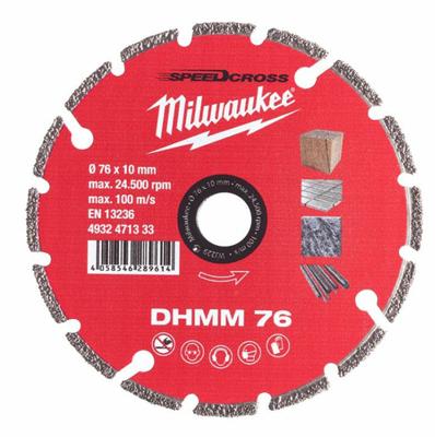 Milwaukee Diamant blad DHMM Diamond Multi Material Blade 76-1 pc - 4932471333 Milwaukee Diamant blad DHMM Diamond Multi Material Blade 76-1 pc - 4932471333