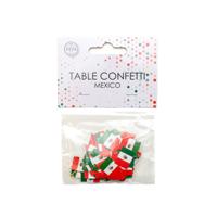 Tafelconfetti Vlag Mexico (150st) - thumbnail