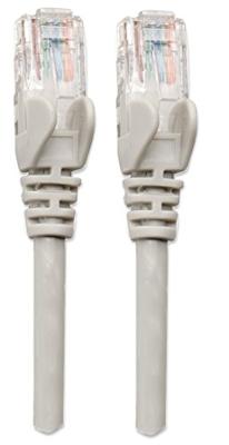 Intellinet 319973 RJ45 Netwerkkabel, patchkabel CAT 5e U/UTP 15.00 m Grijs 1 stuk(s)