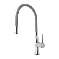 OP=OP Keukenmengkraan Sapho Sili 1-hendel 47.5 cm met Siliconen Uitloop Chroom - thumbnail