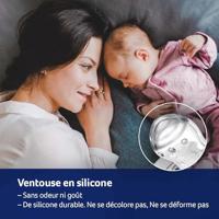 Difrax LOVI Dynamic Pacifier 18+ Months Harmony Dark Grey Light Grey - Fopspeen - thumbnail