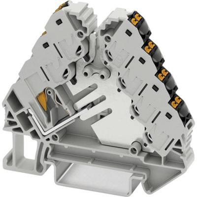 Phoenix Contact 3270158 Potentiaalverdeler 8.3 mm Spanveer Grijs 10 stuk(s) Piece