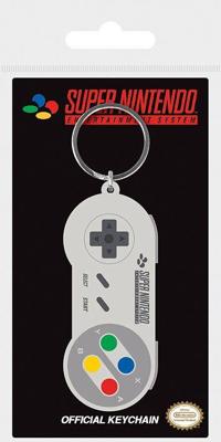 Super Nintendo - Controller Rubber Keychain (Pyramid)