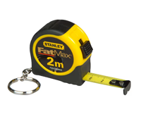 Stanley FATMAX Rolbandmaat 2m Sleutelhanger - thumbnail
