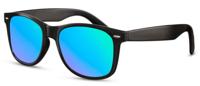 CWI zonnebril unisex wayfarer zwart/blauw (CWI2492) - thumbnail