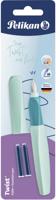 Pelikan Twist vulpen, op blister, groen (Neo Mint) - thumbnail