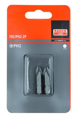 Bahco 2xbits ph 2 32 mm 5/16" | 70S/PH2-2P