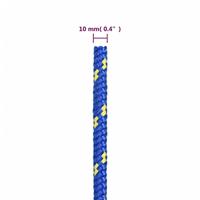Boottouw 10 mm 500 m polypropyleen blauw - thumbnail