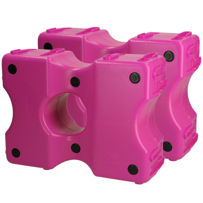 Vplast Cavaletti Hindernisblokken 2 st Roze Vplast Cavaletti Hindernisblokken 2 st Roze