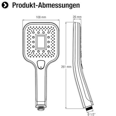 Cornat Handdouche Smartly Met Verbruik - TECB3485 Cornat Handdouche Smartly Met Verbruik - TECB3485