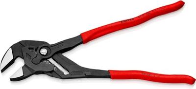 Knipex Sleuteltang | lengte 300 mm zwart gefosfateerd | spanwijdte 68 mm kunststof mantel | 1 stuk - 86 01 300 - 86 01 300 - thumbnail