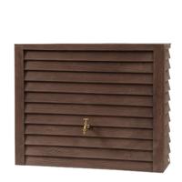 Garantia design regenton woody 350 liter donkerbruin - thumbnail