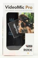RODE Microphones VideoMic Pro Rycote Cameramicrofoon Zendmethode:Kabelgebonden Incl. windkap, Incl. kabel, Flitsschoenmontage Microfoon TRS (3.5 mm jackplug) - thumbnail