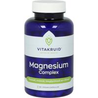 Vitakruid Magnesium Complex Tauraat Malaat Bisglycinaat 90 Vegetarische capsules - thumbnail