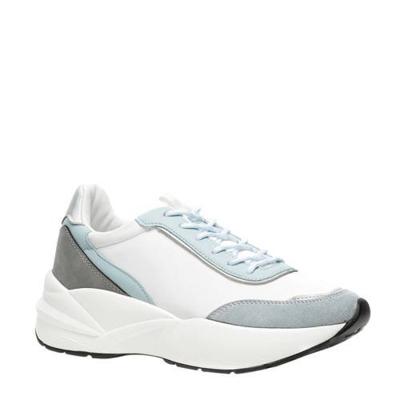 Scapino Blue Box sneakers wit/lichtblauw
