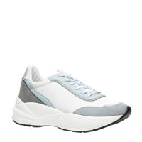 Scapino Blue Box sneakers wit/lichtblauw - thumbnail