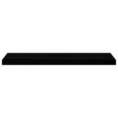 Traptreden 2 st 90x25x2 cm massief eikenhout donkerbruin - thumbnail