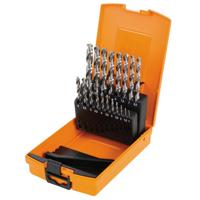 Beta Set spiraalboren, korte uitvoering HSS volledig geslepen glimmende afwerking (art. 142) in kistje 412/SP19 - 004120419 - thumbnail