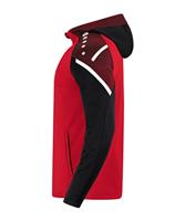 JAKO 6822 Jas Met Kap Performance - Rood/Zwart - 4XL - thumbnail
