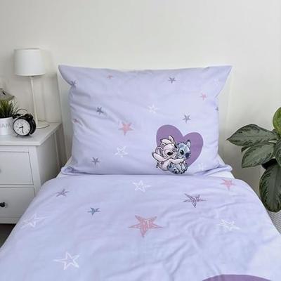 Lilo en Stitch dekbedovertrek Heart 140 x 200 cm - 70 x 90 cm - katoen