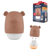 ZAZU Nachtlamp Benny de beer Bruin - thumbnail