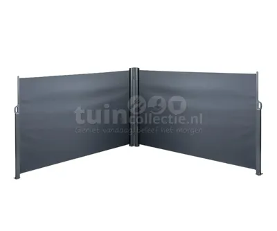 Windschermpakket XL Antraciet 180x600cm
