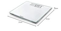 Soehnle Comfort 100 Personenweegschaal Digitaal Weegbereik (max.): 180 kg Wit - thumbnail