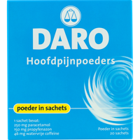 Daro Hoofdpijnpoeders 20 Stuks - thumbnail